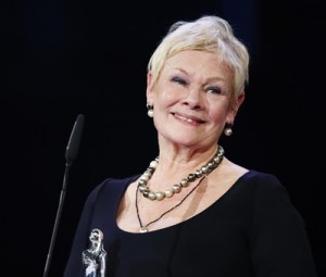 Dame Judi Dench Accepting an Award