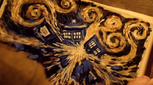 Van Gogh's Painting of the exploding TARDIS